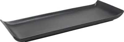 Produktbild von Servierschale - 33 x 13 cm - Schwarz matt - Steingut
