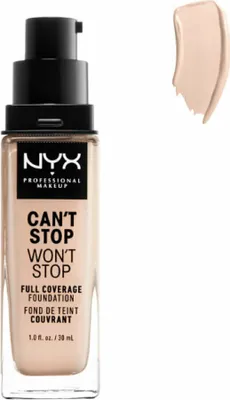 Immagine prodotto di Nyx Can't Stop Won't Stop Fondotinta a copertura totale Light Porcel 30ml