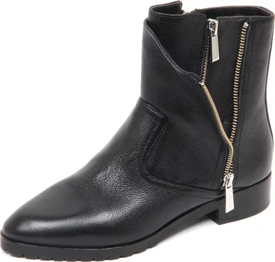 Zdjęcie produktu dla E4718 stivaletto donna black MICHAEL KORS ANDI FLAT scarpe boot shoe woman