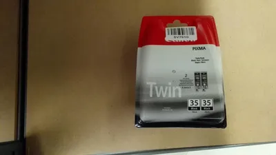 Produktbild von Canon PGI-35BK Tinte Schwarz (Doppelpack), Schwarz, Tinte auf Pigmentbasis, 2 Stück(e), 382 Seiten, Multipack