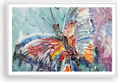 Produktbild von Gerahmtes Poster - Weißer Rahmen - Vogel Natur Farbe - 91,5x61 cm - Wand Bild - Wanddeko - Wandbilder - Kunstposter - Wandposter - Bilderrahmen - Bilder - Kunstdruck - Wandbild - P2WAA91x61-3594