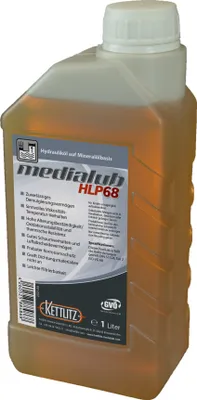 Produktbild von KETTLITZ-Medialub HLP 68 Hydrauliköl auf Mineralölbasis - 1 Liter Gebinde