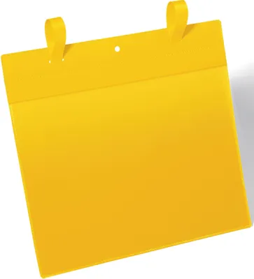 Obrázok produktu pre DURABLE 175104 Vrecko na krabicu zo sieťoviny DURABLE, s chlopňou na šírku A4, žlté