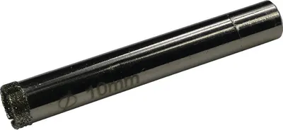 Produktbild von Fliesenbohrer Ø 10mm Glasbohrer Diamantbohrer Steinbohrer Kernbohrer Bohrkrone Hohlbohrer Diamantbohrkrone Marmorbohrer  Bohrer BOHRFUX