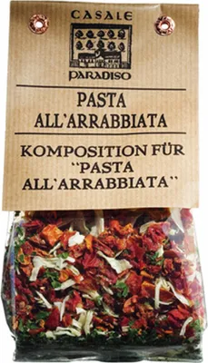 Produktbild von Gewürzmischung Pasta all' Arrabbiata 80 gr. - Casale Paradiso