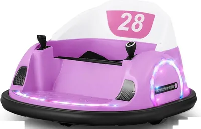 Immagine prodotto di Auto elettrica per bambini da 12 V con telecomando, rosa, rotazione a 360°
