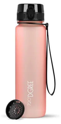 Image de Gourde 720°DGREE uberBottle softTouch avec filtre, rose flamant, 1 l