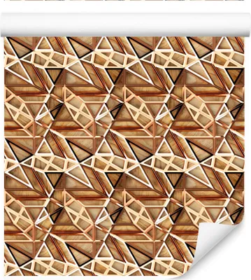 Obrázok produktu pre 10m VLIES WALLPAPER rolka abstrakcia drevo efekt dreva ilúzia XXL