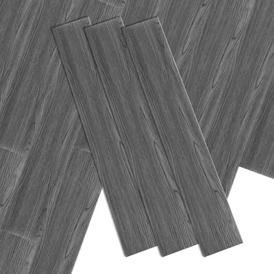 Produktbild von Aopunly PVC Bodenbelag Vinylboden Selbstklebend 18 Stück 2.51m², Wasserfest Rutschfest für Küche, Wohnzimmer, Balkon (Dunkelgrau oak)