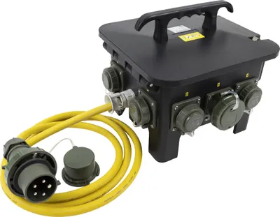Produktbild von Mennekes Achtfachverteiler THW-Version 230 V/400 V, 32 A 7528182