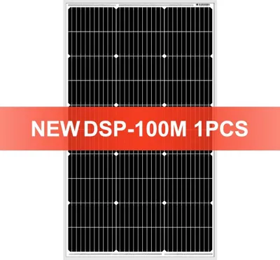 Obrázok produktu pre Solárny panel, vysoká účinnosť, kompaktný dizajn, 100W pevný solárny panel