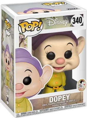 Produktbild von Disney Snow White and the seven Drafs - Dopey 340 - Funko Pop! - Vinyl Figur