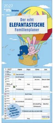Produktbild von Der echt elefantastische Familienplaner 2027