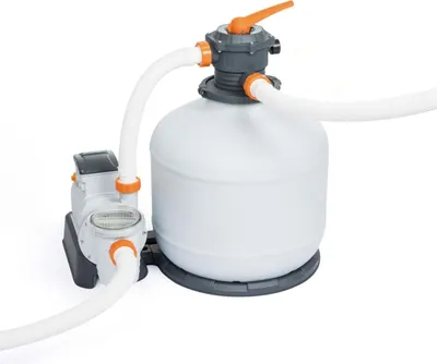 Produktbild von Möbel Bestway Sandfilterpumpe Flowclear 11.355 L/h - Poolzubehör 92069