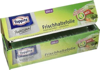 Immagine prodotto di Pellicola da cucina da 200 m con strappo facilitato, conservazione degli alimenti