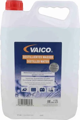 Zdjęcie produktu dla VAICO Woda destylowana Woda destylowana, woda demineralizowana 5L V60-1070