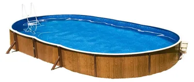 Produktbild von Mountfield Azuro VAR 404 DL 5,5 x 3,7 x 1,2 m HOLZ - ohne Einsatz Leiter und Filter mit außeraxialen Löchern