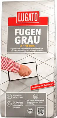 Produktbild von Lugato Fugemnörtel Fugengrau 1 kg