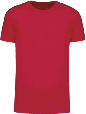 Produktbild von Kariban - "BIO150IC" T-Shirt Rundhalsausschnitt für Herren PC7605 (M) (Rot)