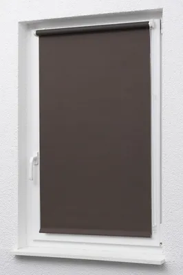 Produktbild von Lysel Outlet - Mini Rollo abdunkelnd Schokobraun, (B x H) 123cm x 190cm in braun/schokobraun