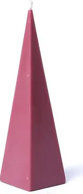 Produktbild von Pyramidenkerze altrosa unparfümiert -- 21x6cm online bestellen