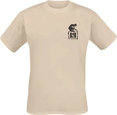 Produktbild von Linkin Park T-Shirt Uni Meteora Spray sand Band-Merch, Bands 100% Baumwolle S