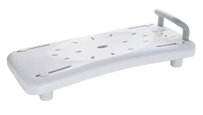 Produktbild von Ridder Badewannenbrett Sam mit Haltegriff weiß A0040101