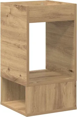 Immagine prodotto di vidaXL Tavolino Artisan in rovere 30 x 30 x 56 cm Materiale ligneo