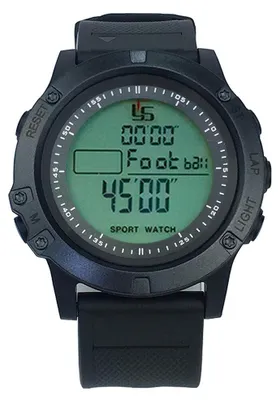 Produktbild von Fußball-Schiedsrichteruhr mit Timer und Stoppuhr, Nachtlicht, Countdown, Sportlehrerspiel, großes Zifferblatt, schwarz
