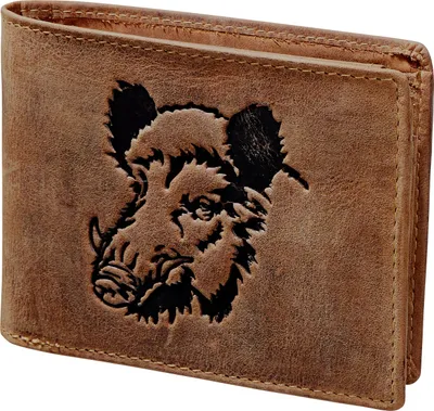 Obrázok produktu pre Green Burry Vintage taška na nože, 2-dielna, koža „Wild Boar“ (hnedá)