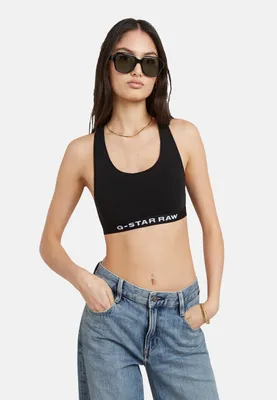 Imagen del producto de Sujetador deportivo G-star, modelo D23776-d516, color negro, talla S, para mujer