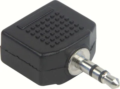Produktbild von Kopfhöreradapter 2 Klinkenbuchsen 3,5 mm