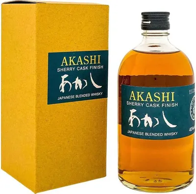 Produktbild von Akashi Sherry Cask + Box 500ml 40% Vol.