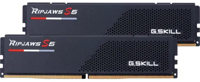 Obrázek produktu pro G.Skill Ripjaws S5 - DDR5 - Kit - 32GB: 2 x 16GB - DIMM 288-PIN Low Profile - 6000 MHz / PC5-48000 - CL36 - non-ECC - matná černá (F5-6000J3636F16GX2-RS5K)