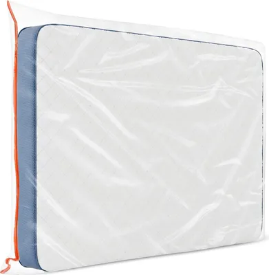 Obrázek produktu pro Ochranný obal na matraci 180 x 200 cm – plastový úložný obal na matraci – ochrana při skladování a stěhování – praktické zapínání na zip