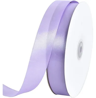 Produktbild von Satinband Hellviolett 2,5 cm x 91 m für Basteln und Dekoration