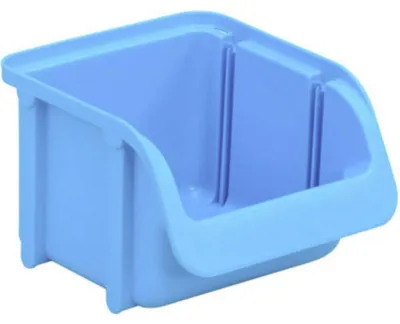 Zdjęcie produktu dla hünersdorff 671300 hünersdorff Sichtlagerkasten 0,46 l blau