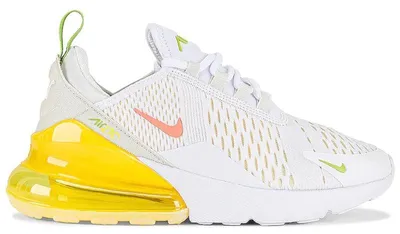 Produktbild von Nike Air Max 270 White Yellow Strike (Women's) - EU 37.5