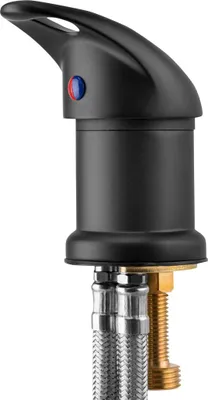 Image de Robinet pour salon de coiffure noir