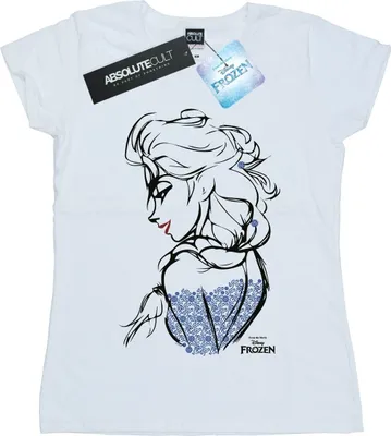 Produktbild von Disney - "Frozen" T-Shirt für Damen BI21862 (S) (Weiß)