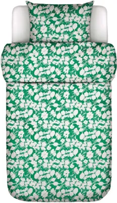 Produktbild von Marc O' Polo Satin-Bettwäsche-Garnitur Hanne Farbe Vivid Green Größe 200x220+2/80x80