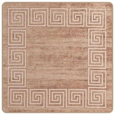 Obrázok produktu pre vidaXL Koberec MARSA Biely 100 x 100 cm Polyester a PVC
