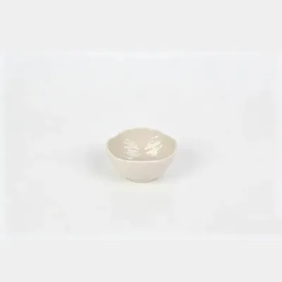 Image de Ceramico bols apéritif beige en céramique diamètre 9 cm, lot de 6