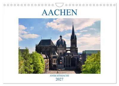 Produktbild von Aachen - Ansichtssache (Wandkalender 2027 DIN A4 quer), CALVENDO Monatskalender