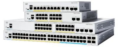 Immagine prodotto di Cisco Catalyst 1300X-48T-4X - Switch - L3 - managed - 4 x 10 Gigabit SFP28 + 48 x 10/100/1000Base-T - an Rack montierbar