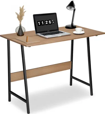 Zdjęcie produktu dla Biurko Loftowe Komputerowe Skagen Modern Oak