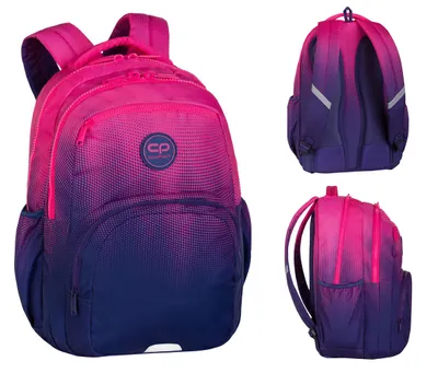 Imagen del producto de COOLPACK, mochila, mochila escolar, 23 litros, diseño degradado "ombre", colores degradados, estilo "frappe"