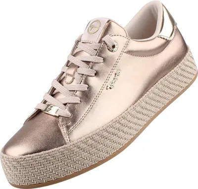 Produktbild von Tamaris  Damenschuhe Schnürschuhe Gold Freizeit, Schuhgröße:38 EU