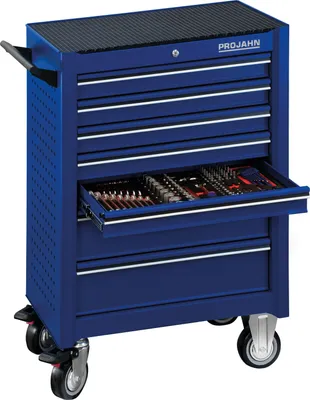 Produktbild von Projahn Werkstattwagen UNIVERSE mit 320-tlg. Bestückung, Werkzeugwagen 6501-541