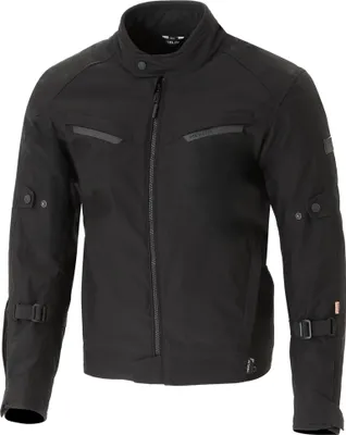 Obrázok produktu pre Vodotesná textilná motocyklová bunda Merlin Taos D30, čierna, M